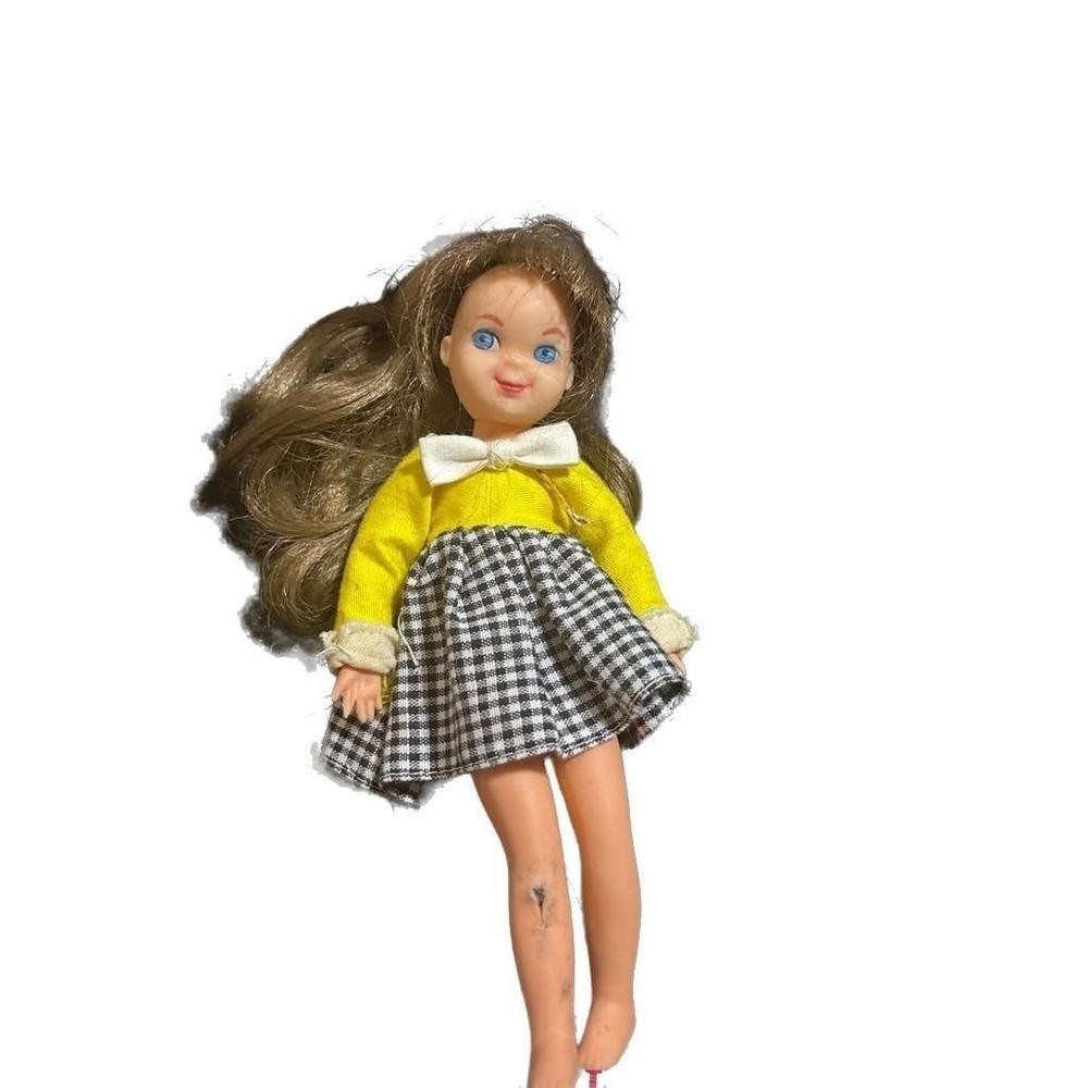 Mattel Vintage Barbie Sister‎ 1960's Blonde TUTTI In Clowning Around Outfit Rare